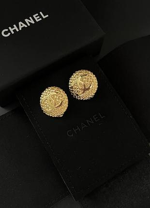 Вінтажні кліпси,сережки  chanel