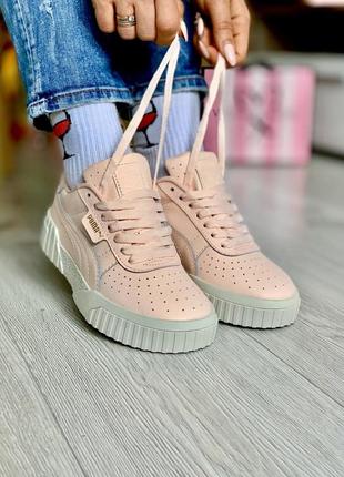 Женские кроссовки puma cali peach1 фото