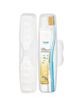 Набір для догляду за порожниною рота дорожній atomy oral care system