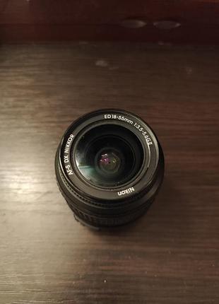 Nikon nikkor объектив 18-55 мм