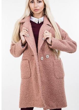 Пальто еко каракуль