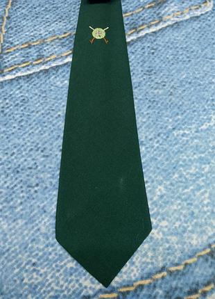 Галстук охотничий винтажный 60-70е годы