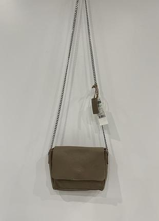 Шкіряна міні сумка