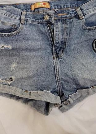 Шорти джинсові