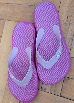 Сланцы,&nbsp;вьетнамки, шлепанцы, детские, nike,&nbsp; 34 р.