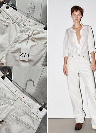 Прямые джинсы zara