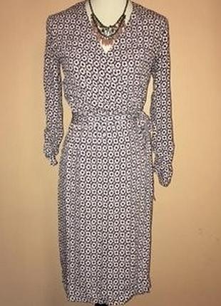 Сукня міді на запах h&m 12/14