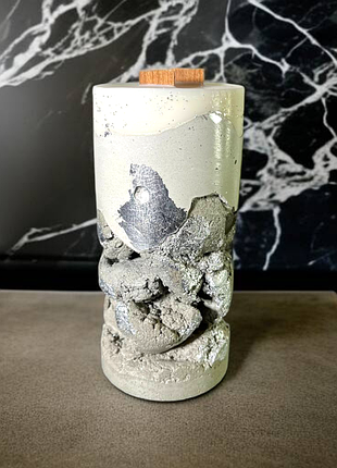Лофт свечи из бетона