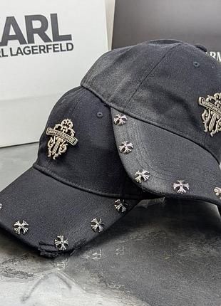 🚀новий сезон 2025🚀  кепка chrome hearts 🖤