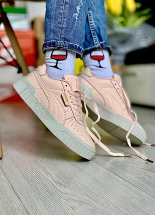 Puma cali peach 🆕 шикарні кросівки пума 🆕 купити накладений платіж