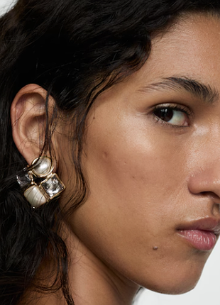 Комплект сердца серьги кольцо цепочки и кулон