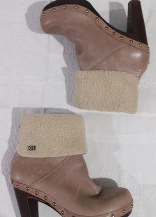 Шкіряні теплі ботільйони єврозима іспанія xti