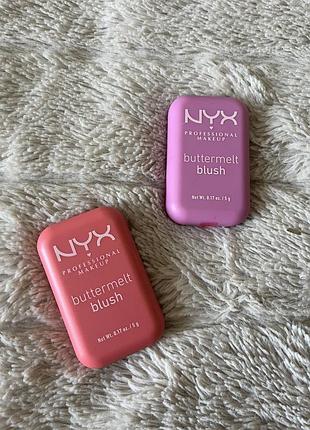 Рум’яна для обличчя nyx professional makeup buttermelt blush
