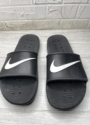 Шлепки черные nike Slide kawa shower
