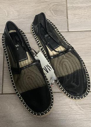 Эспадрильи zara