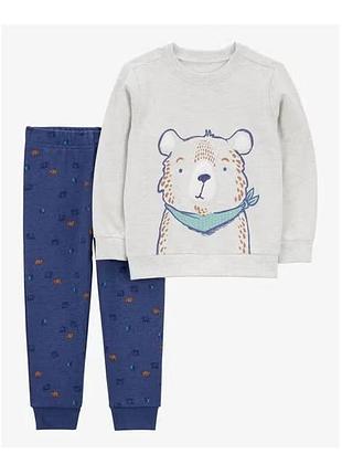 Костюм двунитка ведмедик carters 4т, 5т