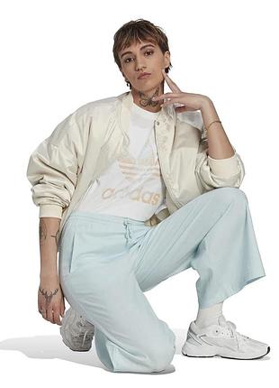 Лляні штани брюки палаццо широка штанка оригінал adidas originals