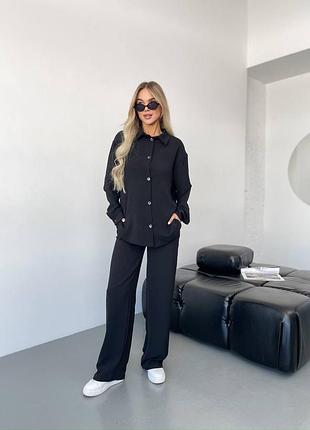 Костюм женский креп жатка от 42 до 58 размера8 фото