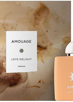 Парфюмированная вода для женщин amouage love delight жен., edp 100ml