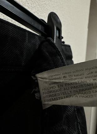Стильні чорні джинсові шорти від zara. 🖤4 фото