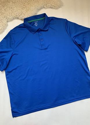 Еластична футболка поло батал