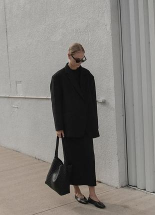 Піджак чорний класичний