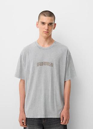 Футболка bershka 8074/458 wt