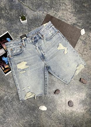 Чоловічі джинсові шорти levi’s 412 premium