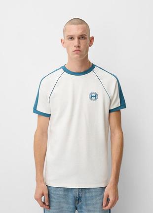 Футболка bershka x prince 3003/213 green