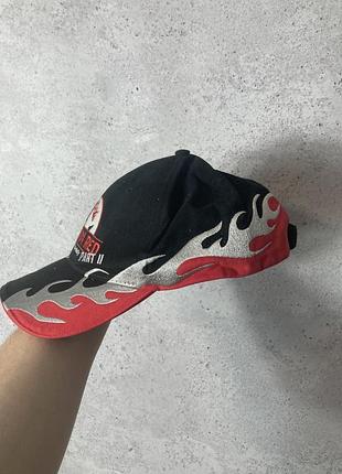 Flame cap balenciaga style кепка з полумʼям