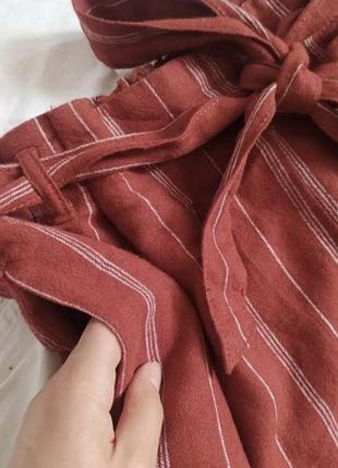 Шорти з льону size l 2