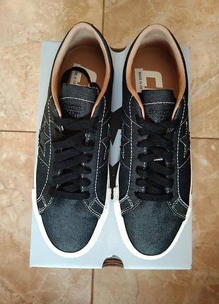Кеды унисекс Millie Bobby Brown s Newest Converse Collection pro denim 40 черные