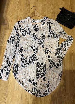 Блуза туніка оверсайз H&M