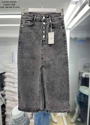 Джинсова юбка😍