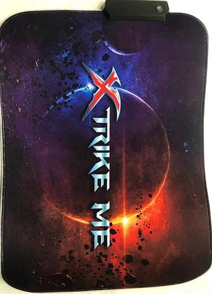 Коврик xtrike me backlight 350х250х3 с подсветкой игровая поверхность mp-602