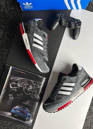 Чоловічі кросівки yeezy pirate black green suede shoes for women grey white