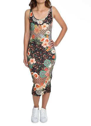 Оригінальна жіноча спортивна сукня adidas jardim fullprint floral