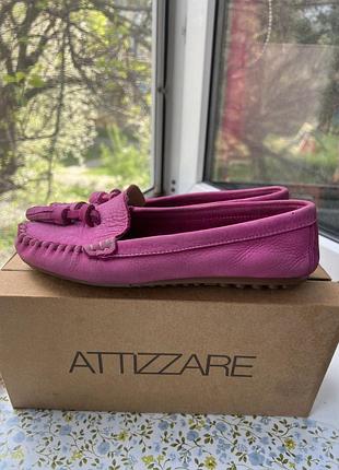 Мокасини шкіряні attizare