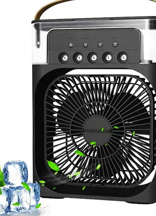 Вентилятор, мини-кондиционер, ночник rgb с контейнером для льда air cooler fan