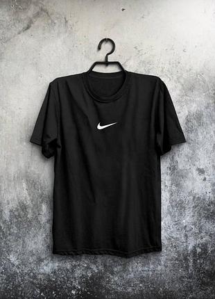 Футболка чорна,біла nike