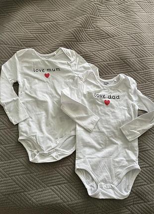 Боді р.92-98 нові 2 шт