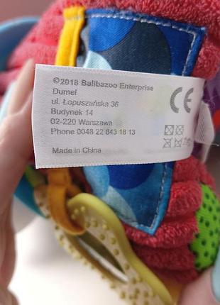 Мягкая подвеска лисичка, плюш, прорезыватель 3