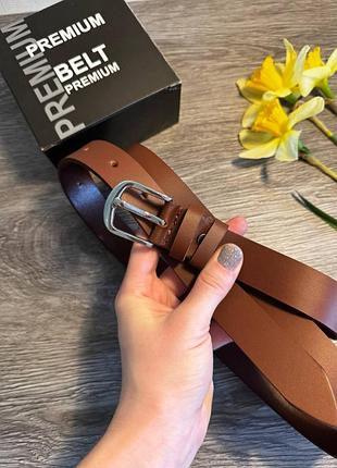 Ремень унисекс кожа 2,5см кожаный, ремень коричневый серебро из натуральной кожи ремень 25мм классика узкий женский пояс под платье классический