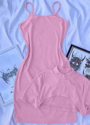 Костюм: топ + сукня 💗