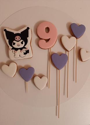 Топперы для тортика куроми цена в описании