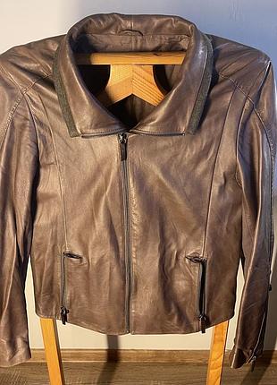 Чоловіча шкіряна куртка actors | 100% шкіра | made in turkey | розмір 50 m/l