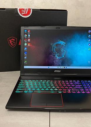 Ігровий ноутбук msi ge63 raider rgb 9sg, 15,6 144hz, i7-9750h, 32gb, 512gb ssd+1tb, geforce rtx 8gb