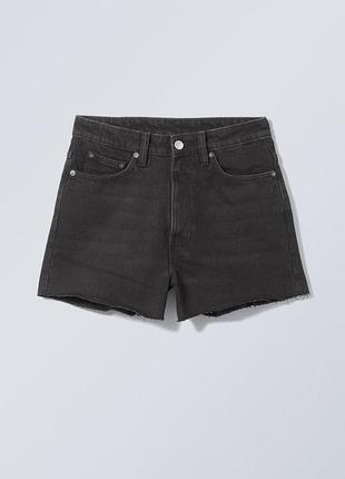 Шорти денім джинс джинсові weekday rowe shorts