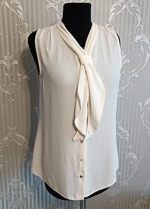 Легкая блуза / рубашка цвета шампань dorothy perkins