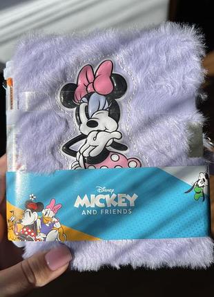 Пухнастий блокнот mickey
